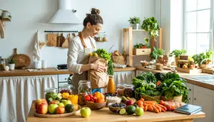 Wellness Professional in Kitchen